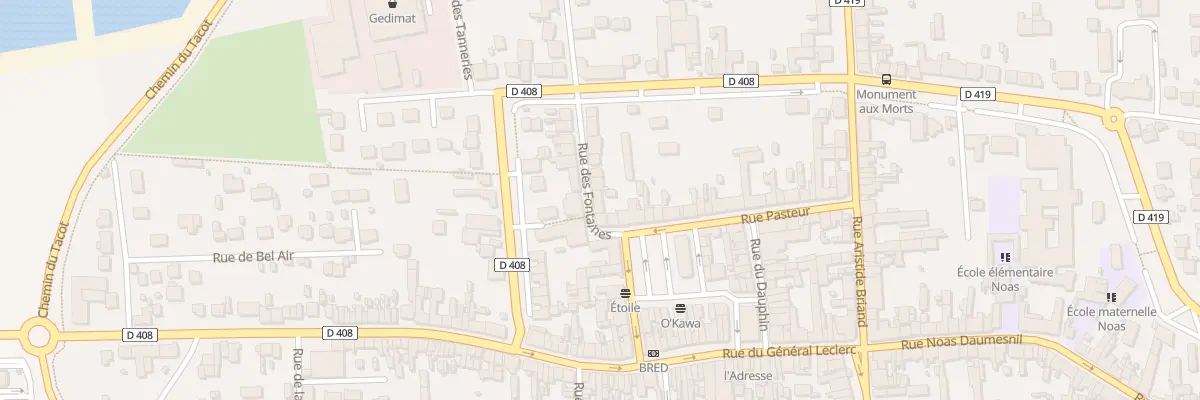 Plan du 10 Rue des Fontaines à Nangis