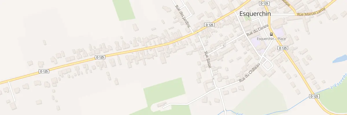 Plan du 271 Rue de Quiery à Esquerchin