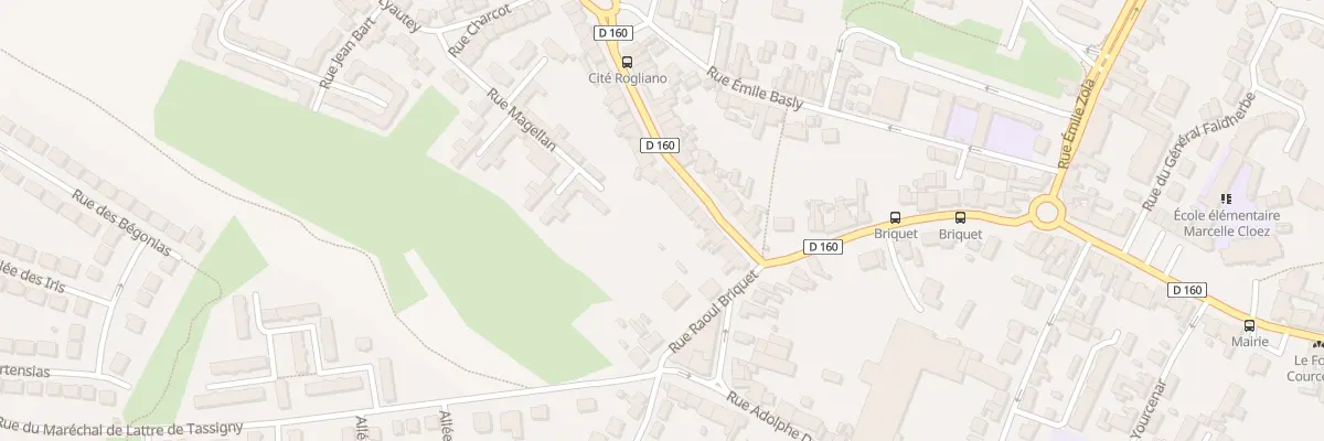 Plan du 59 Rue Raoul Briquet à Courcelles-lès-Lens
