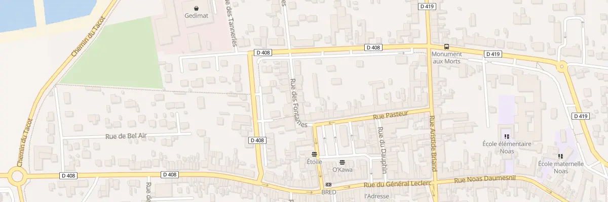 Plan du 12 Rue des Fontaines à Nangis