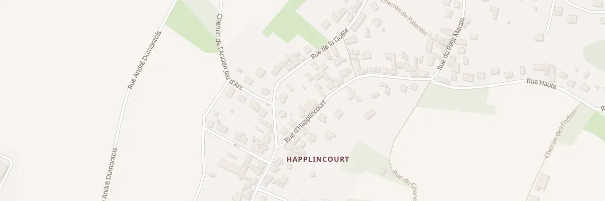 Plan du 75 Rue d’Happlincourt à Noyon