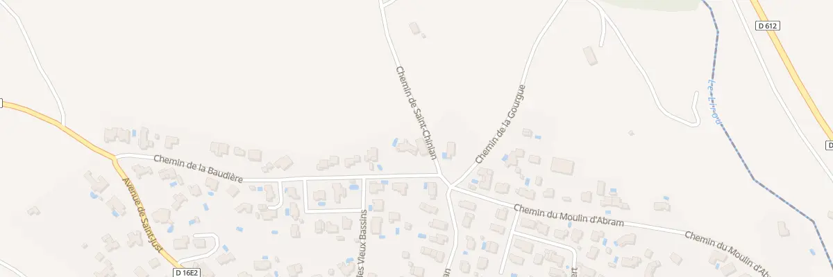 Plan du 3 Chemin de Saint Chinian à Creissan