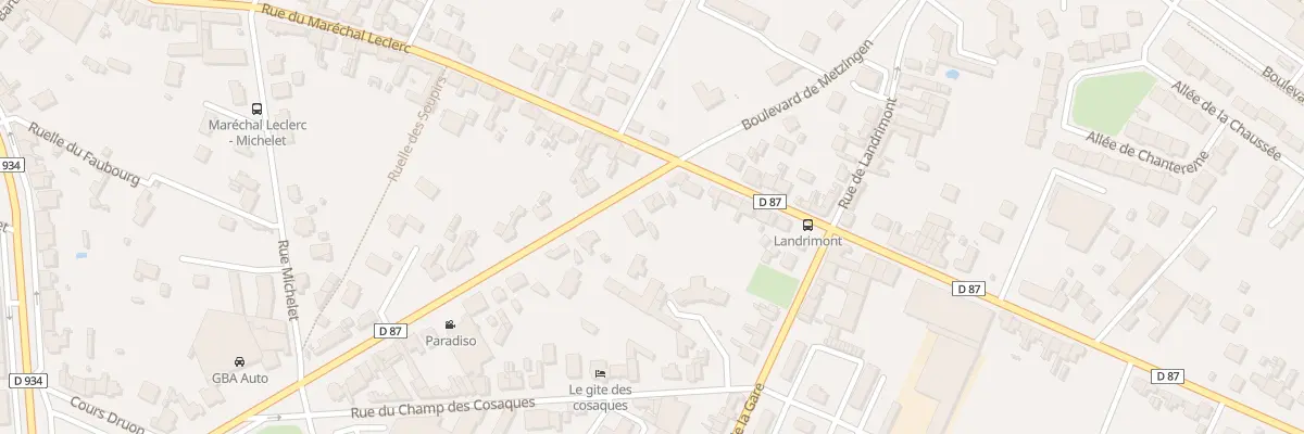 Plan du 32 Bd Ernest Noël à Noyon