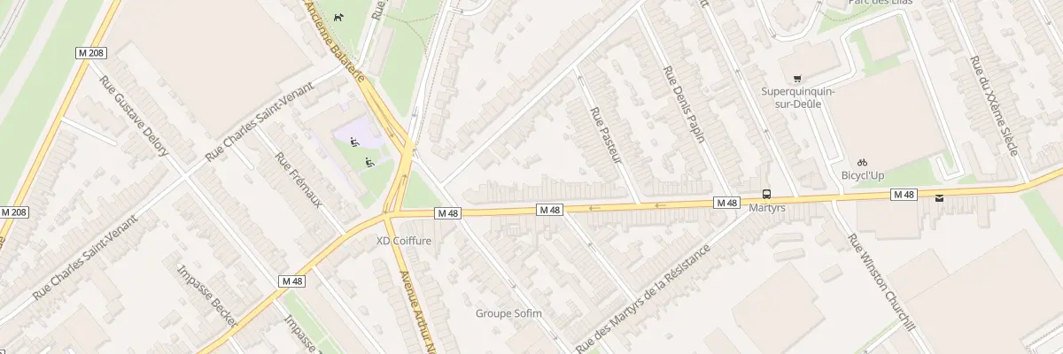 Plan du 111 Rue Anatole France Lomme à Lille