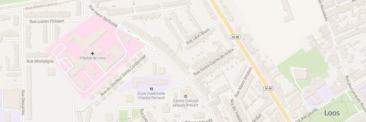 Plan du 65 Rue Henri Barbusse à Loos
