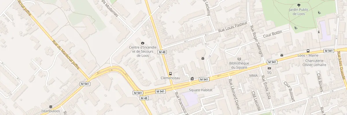 Plan du 66 Rue Georges Clemenceau à Loos