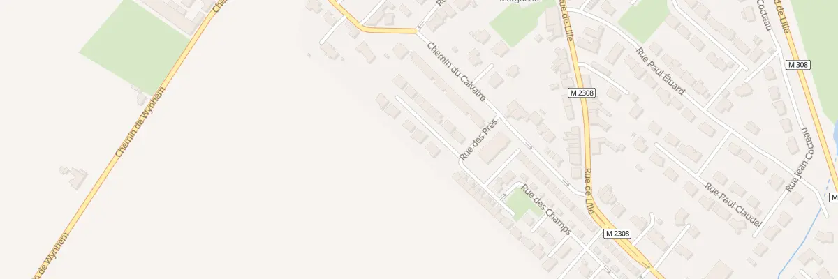 Plan du 5 Rue de l’Abbé Louis Dumortier à Comines