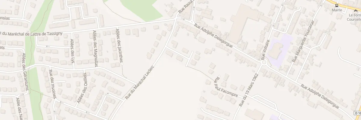 Plan du 4 Rue Georges Lepretre à Courcelles-lès-Lens