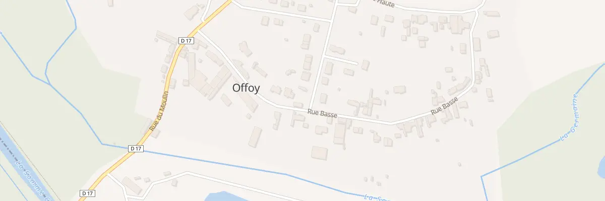 Plan du 11 Rue Basse à Offoy