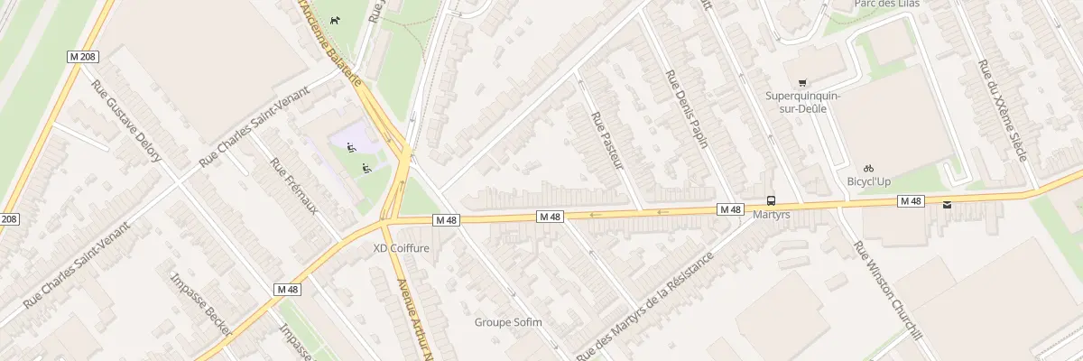 Plan du 115 Rue Anatole France Lomme à Lille