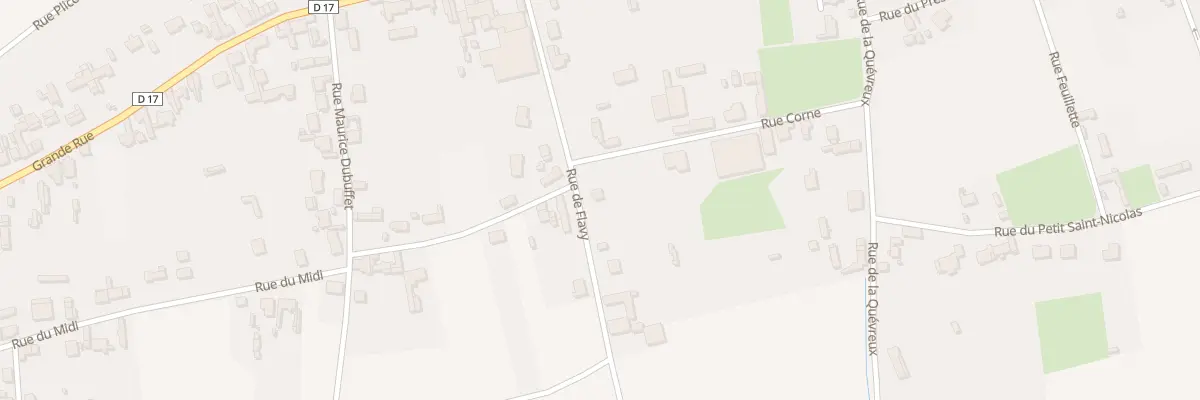 Plan du 3 Rue de Flavy à Esmery-Hallon