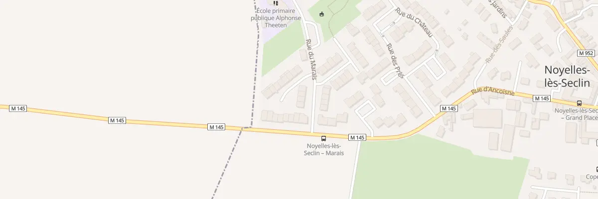 Plan du 3 Rue des Marais à Noyelles-lès-Seclin