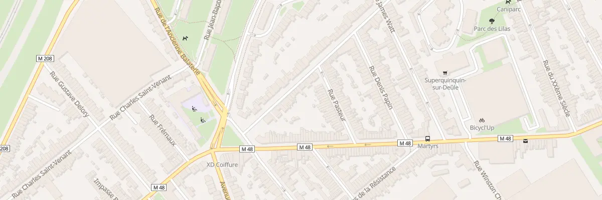 Plan du 83 Rue du Maréchal Foch à Lille