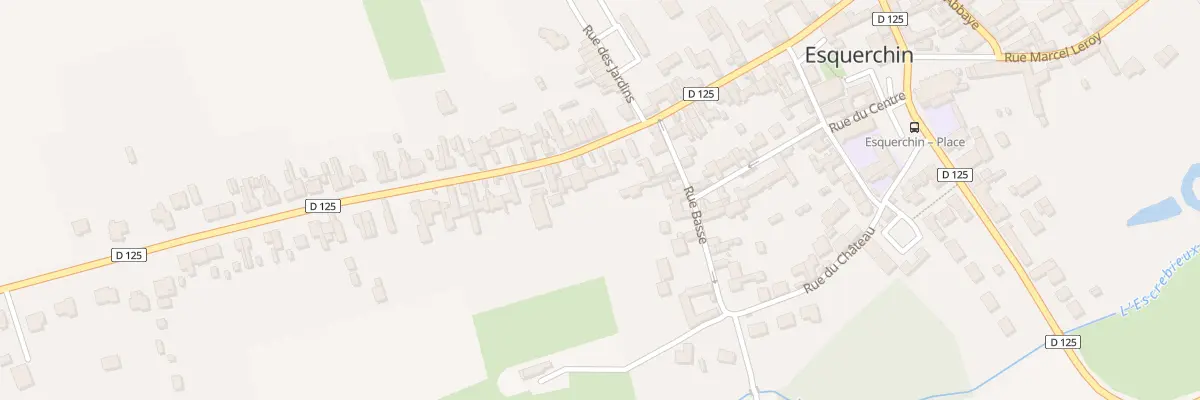 Plan du 253 Rue de Quiery à Esquerchin