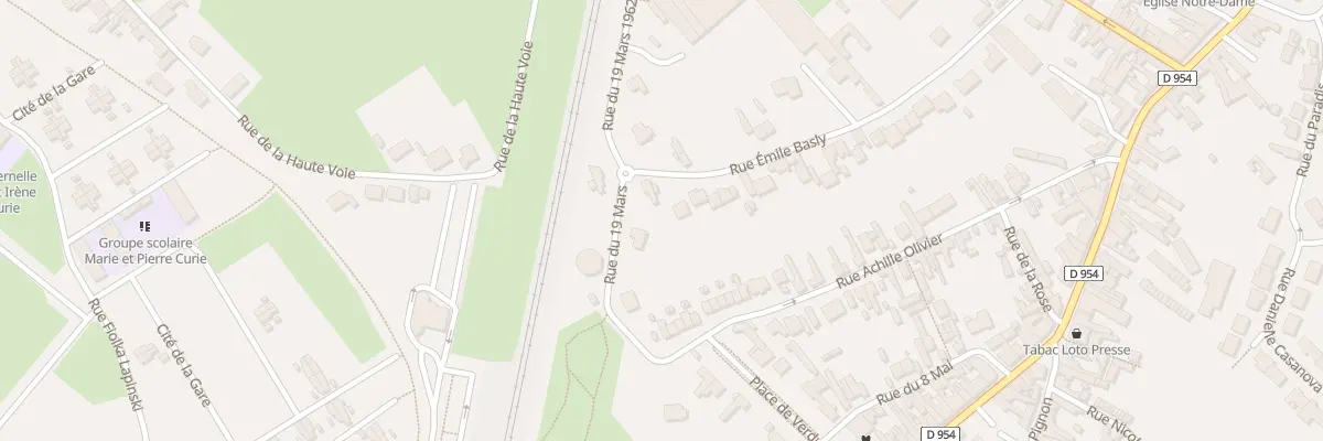 Plan du 49 Rue Emile Basly à Libercourt