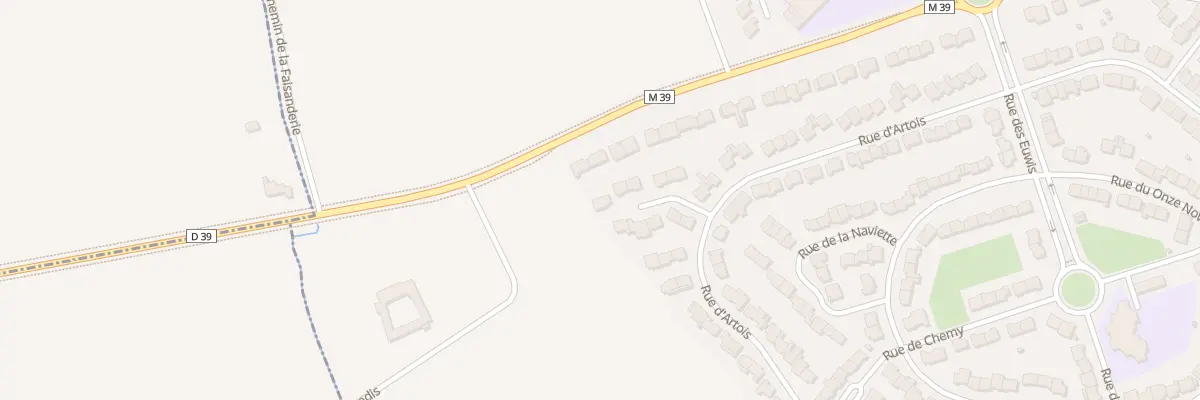 Plan du 50 Rue d’Artois à Seclin