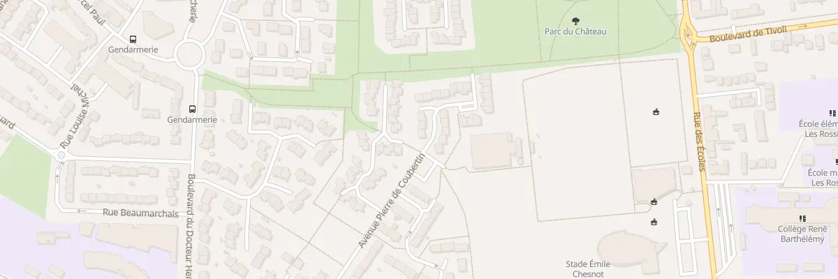 Plan du 1 Rue Jules Guesdes à Nangis
