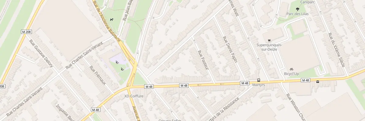 Plan du 85 Rue du Maréchal Foch à Lille
