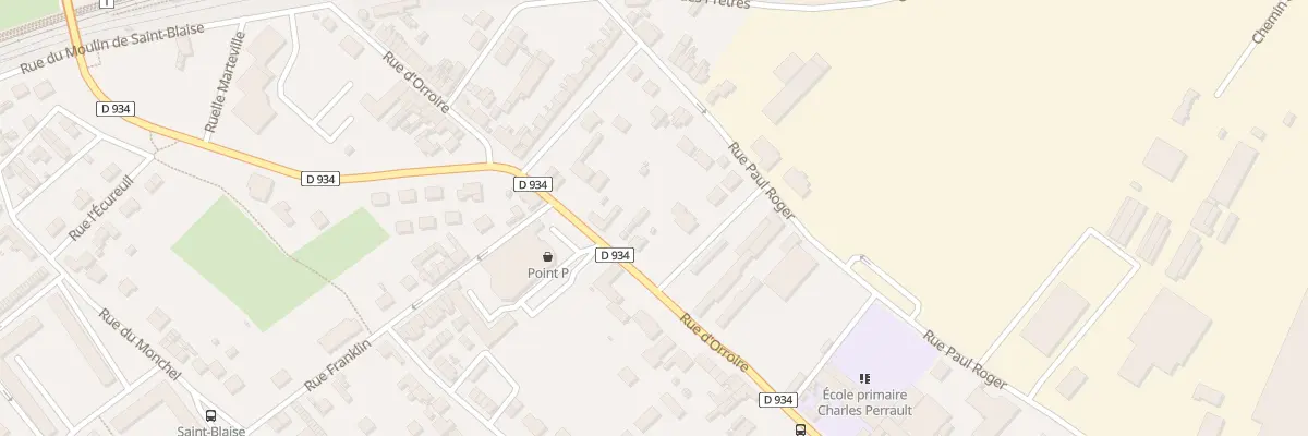 Plan du 259 Rue d’Orroire à Noyon