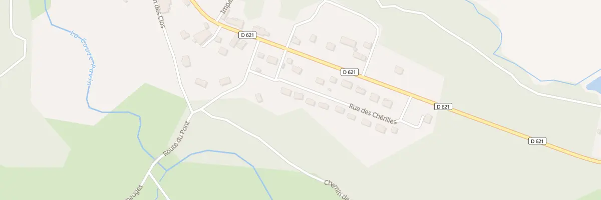 Plan du 5469 Cotteuge à Saint-Diéry