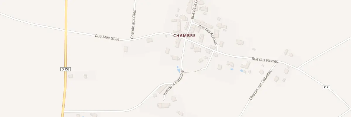 Plan du 4 Rue de la Fontaine à Pougny