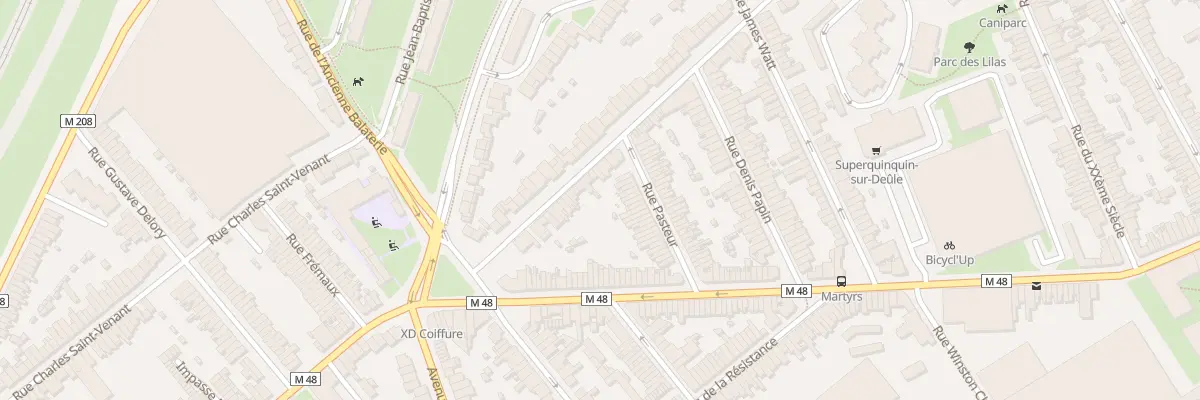 Plan du 79 Rue du Maréchal Foch à Lille