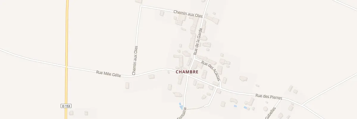 Plan du 3 Rue de la Garde à Pougny