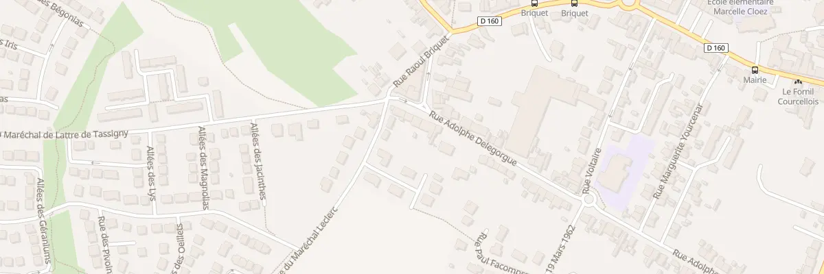 Plan du 95 Rue Adolphe Delegorgue à Courcelles-lès-Lens