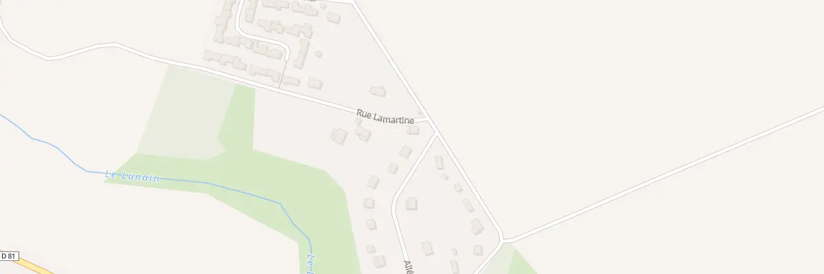 Plan du 2A Rue Lamartine à Chéroy