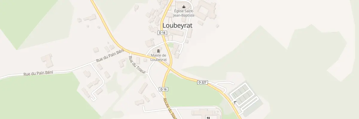 Plan du 5030 Le Bourg à Loubeyrat
