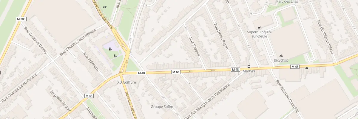 Plan du 123 Rue Anatole France Lomme à Lille