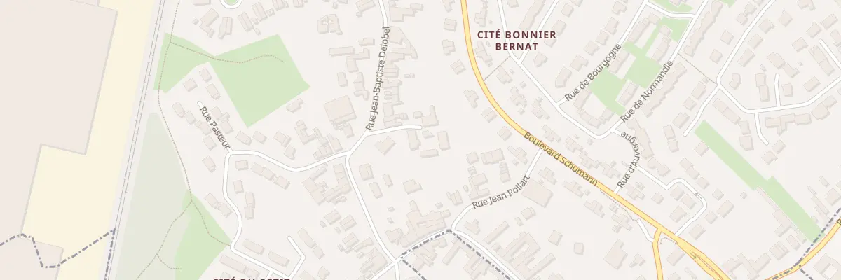 Plan du 96 Rue Jean-Baptiste Delobel à Libercourt