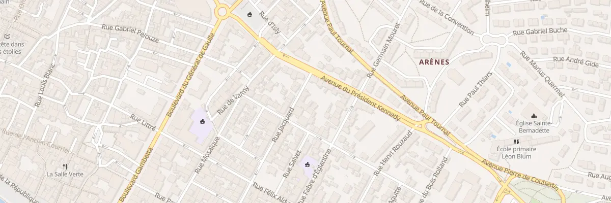 Plan du 48 Rue Jacquard à Narbonne