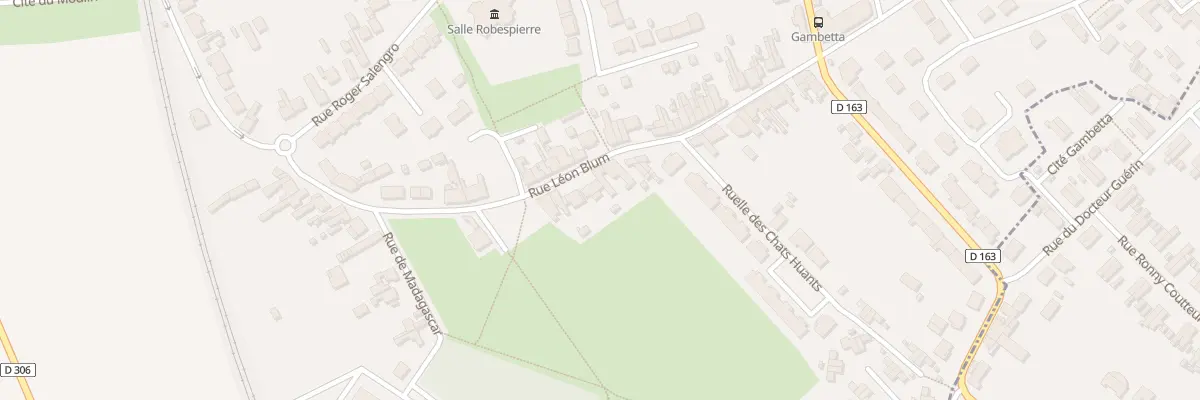 Plan du 44 Rue Léon Blum à Oignies