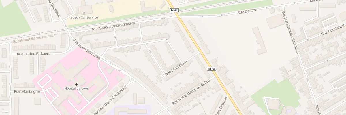 Plan du 3 Rue du Docteur Lesne à Loos