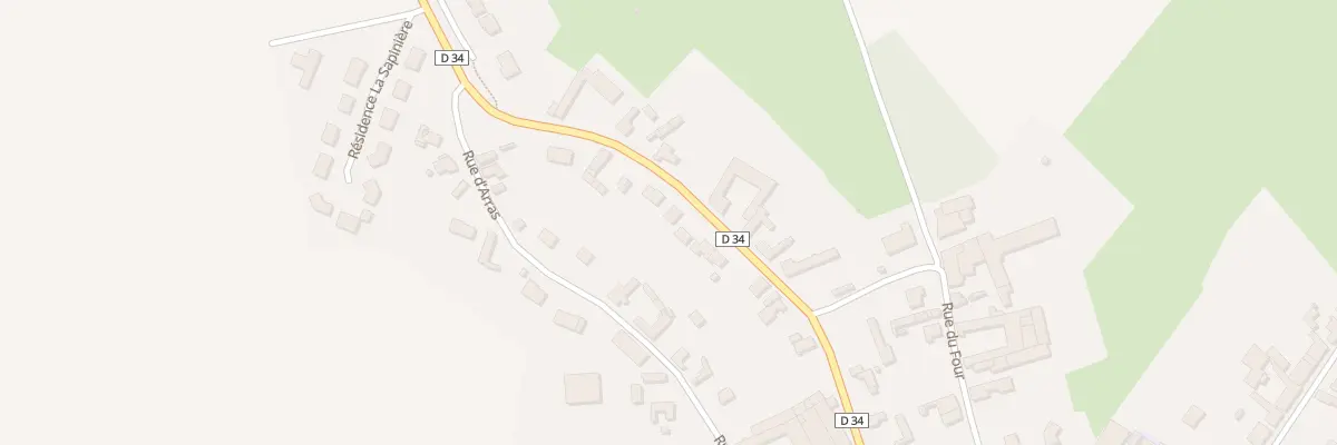 Plan du 15 Rue des Jardins à Doignies