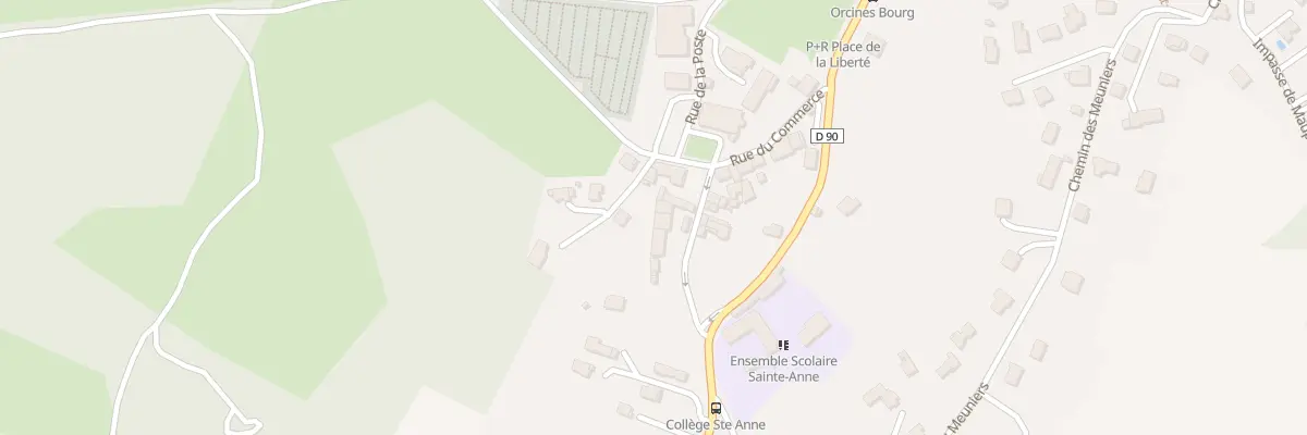 Plan du 2 Imp de Puy Planta à Orcines