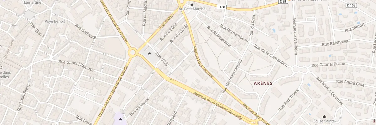 Plan du 42 Rue de Valmy à Narbonne