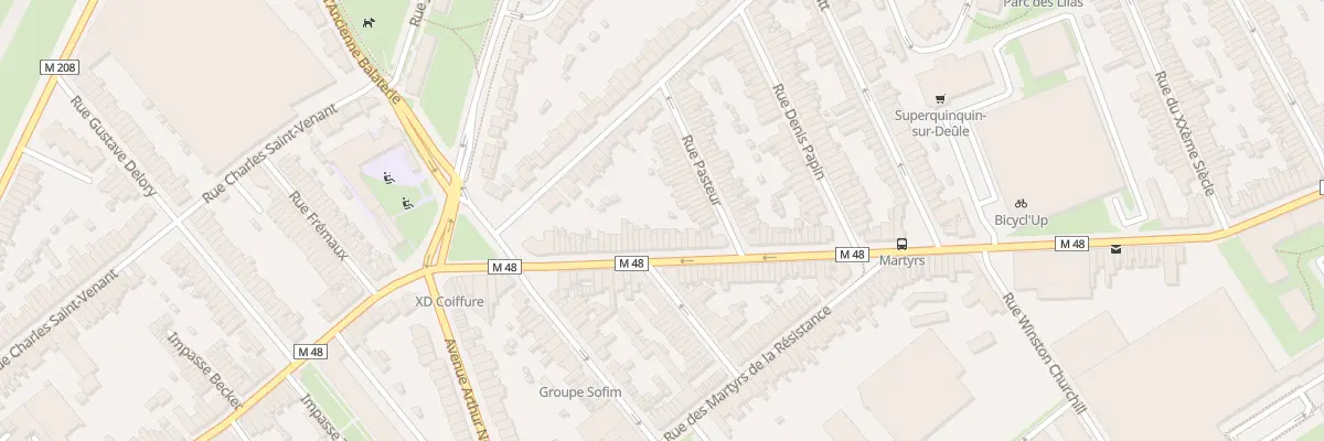 Plan du 129 Rue Anatole France Lomme à Lille