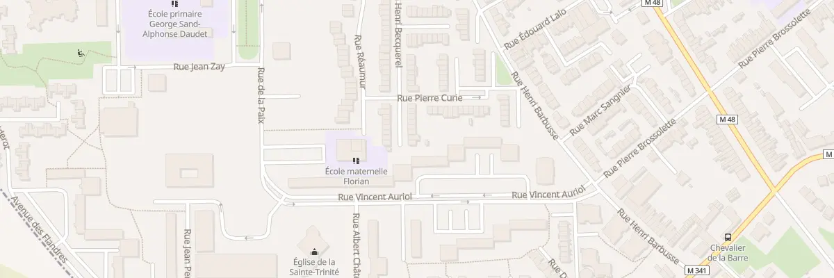 Plan du 39 Rue Henri Becquerel à Loos