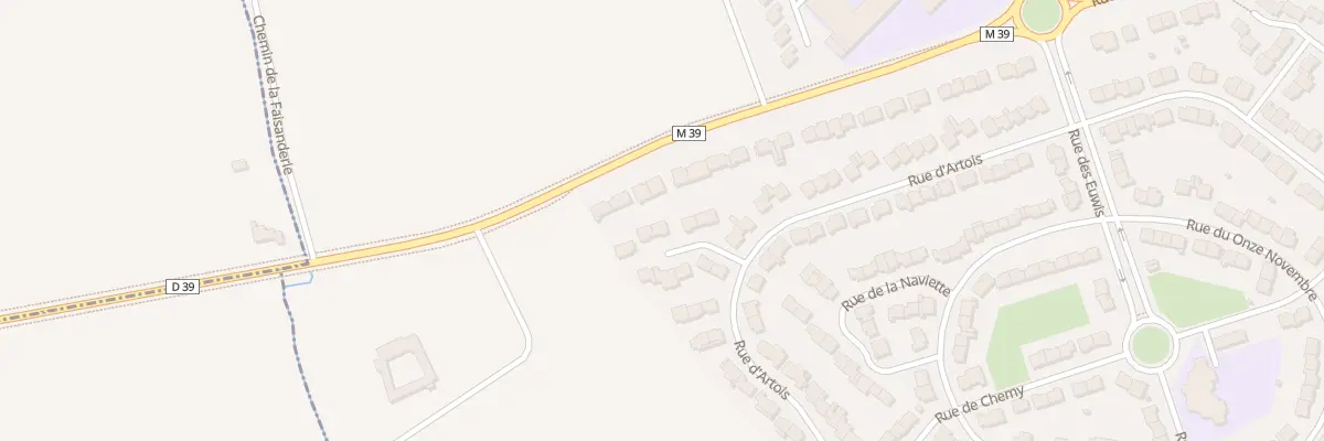 Plan du 46 Rue d’Artois à Seclin