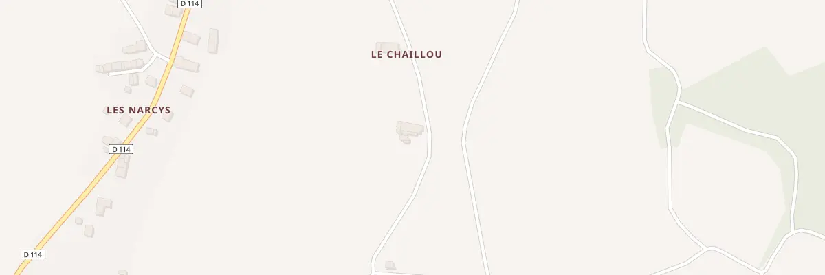 Plan du 166 Le Chaillou à Saint-Loup-des-Bois