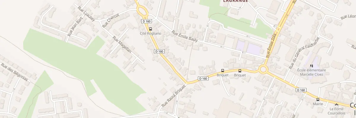 Plan du 44 Rue Raoul Briquet à Courcelles-lès-Lens