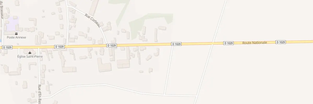 Plan du 104 Rte Nationale à Estrées-Mons