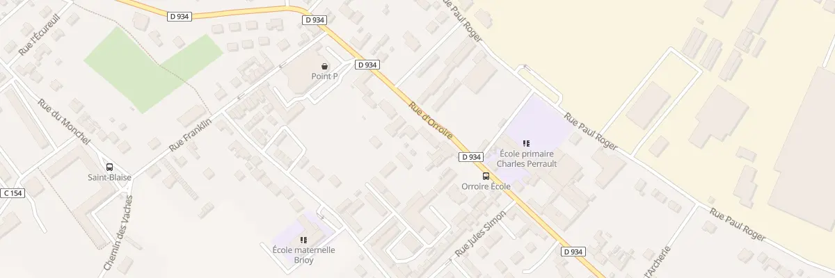 Plan du 342 Rue d’Orroire à Noyon