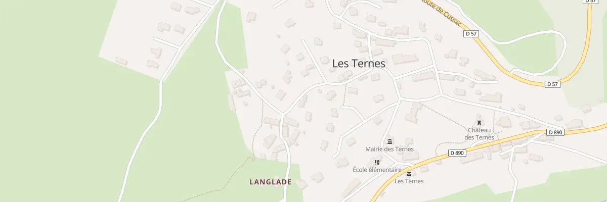 Plan du 6098 Langlade aux Ternes
