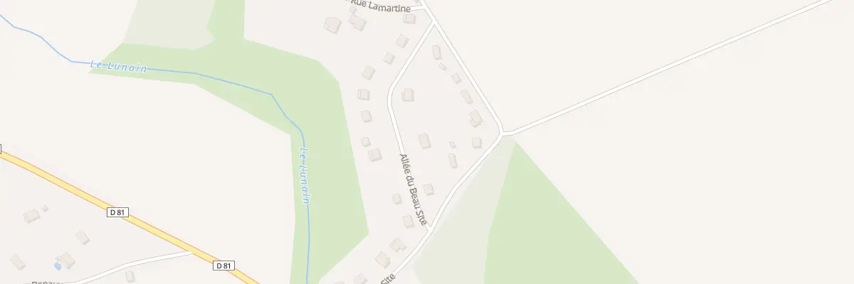 Plan du 22 All du Beau Site à Chéroy