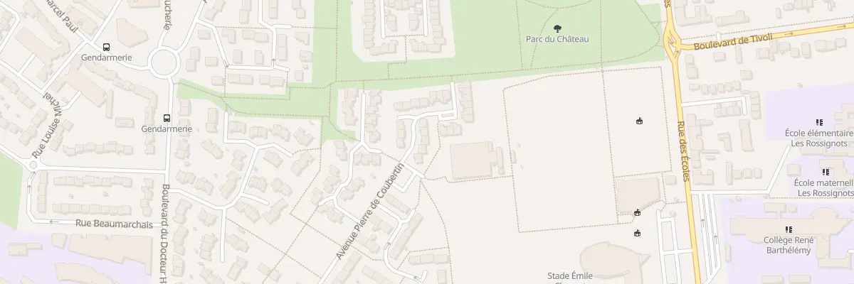 Plan du 6 Rue Jules Guesdes à Nangis