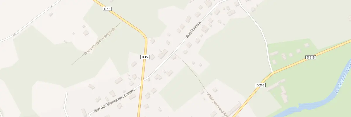 Plan du 8 Rue Fonteny à Pommeuse