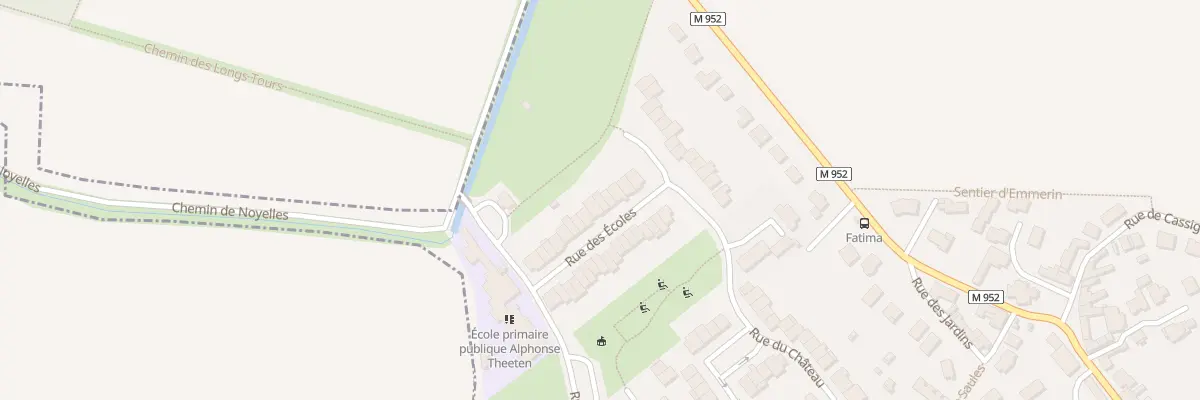 Plan du 10 Rue des Écoles à Noyelles-lès-Seclin